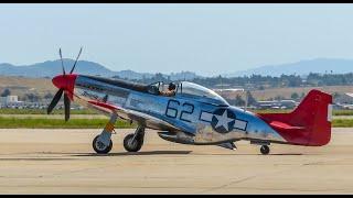 Mustang Mania P-51s & P-63 | SoCal Air Show 2023