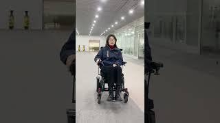 An updated new generation electric wheelchair  #electricwheelchair #powerwheelchair