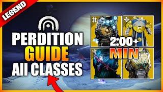 Perdition LEGEND Lost sector | All Classes Guide | 05/14/2024