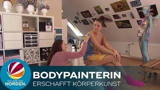 Körperkunst: Bodypainterin aus Brase ist Meisterin der Illusionen