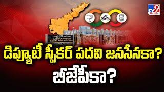 డిప్యూటీ స్పీకర్ పదవి జనసేనకా? బీజేపీకా? : Who Will Be New Deputy Speaker For AP Assembly ? - TV9