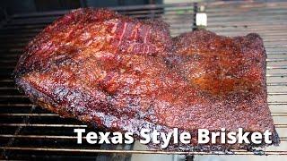 Texas Style Brisket | Smoked Brisket Recipe with Red Butcher Paper on Ole Hickory Pits Smoker