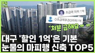 분양가가 제일 비쌌다 속절없이 추락 중인 대구 부동산 | 부동산 랭킹뉴스