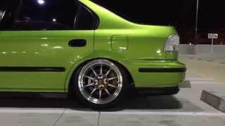 Stanced Slammed Honda Civic Clean EK Sedan | TAIWAN lowlife