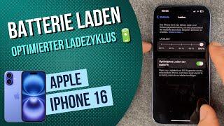 iPhone 16 Optimiertes Laden