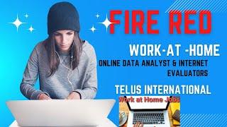 Telus International Work at Home Jobs | Online Data Analyst & Internet Evaluator