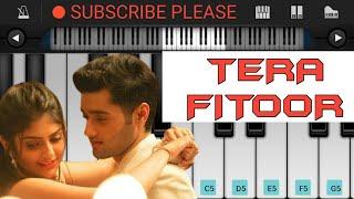 Tera Fitoor _ Genius _ Mobile Piano Tutorial _ SJ Piano Master