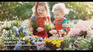 Happy National Plant a Flower Day!        #nationalday  #plantaflowerday