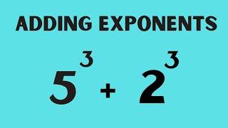 Adding Exponents-Math Help