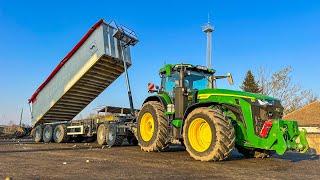 Cukorrépa szállítás 2024 - John Deere 8R + 6R | Holmer Terra Felis 2 | Birkás Agrár