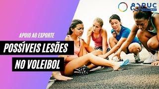 Possíveis lesões no voleibol