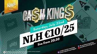 Ca$h King$ Special €10/€25 NLH Cash Game live aus dem King's Resort ️Stefan Hachmeister