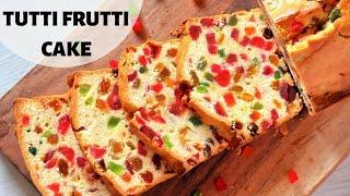 Tutti Frutti Cake Recipe - With Tips & Tricks (Hindi)
