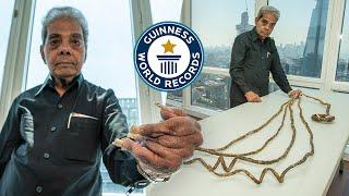 Why He Cut His Nails After 66 Years - Guinness World Records