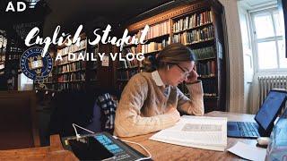 English Masters Student: study vlog