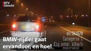 Achtervolging door Verkeerspolitie: BMW-bestuurder negeert volgen-teken | RTV Utrecht