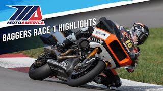 Mission King of the Baggers Race 1 at Mid-Ohio 2024 - HIGHLIGHTS | MotoAmerica