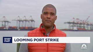 Looming U.S. port strike could shake economy ahead of peak holiday shopping season