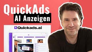 QuickAds.ai Review & Tutorial: Alternative zu AdCreative.ai?