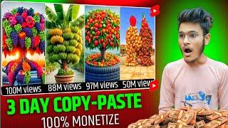 Copy paste video on youtube and earn money  Faceless youtube channel idea  copy paste video