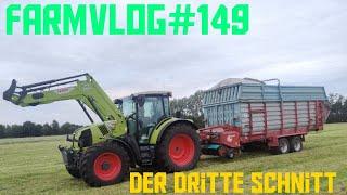 Farmvlog#149 Der dritte Schnitt/ der Hirsch zerlegt den Bullen