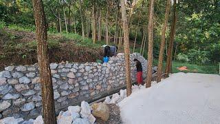 Build an embankment. Install biogas for the pig farm