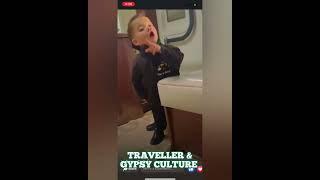 little Traveller Boy vexed at father  - (Relatable Traveller and Gypsy Culture)