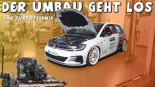 Der Umbau geht los - Der GTD bekommt einen neuen Motor Teil 1 -  René Bàuche