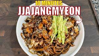 Quick & Easy Black Bean Sauce Pasta in 10 Minutes | 10분 완성 짜장파스타