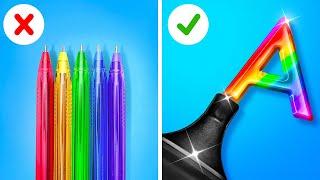 EASY SCHOOL HACKS || Simplify Your Life! Clever DIY Tricks and Fun Crafts By 123 GO Like!