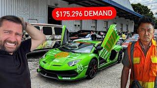 IT'S OVER. CUSTOMS DEMAND $175,296 FOR BIG PROBLEM WITH MY LAMBORGHINI