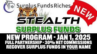 STEALTH Surplus Funds - $397 ONE DAY ONLY