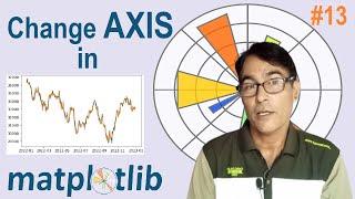 Matplotlib Change Axis | How to change axis in Matplotlib | MATPLOTLIB Tutorial - 13