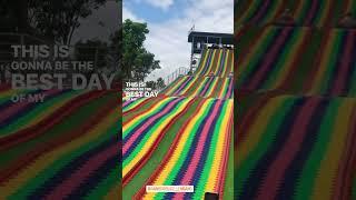 rekomendasi wahana seru di lembang rainbowslide tertinggi di floating market bandung