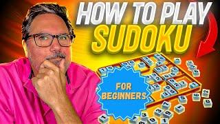How To Solve Sudoku For Beginners  [Super Simple Lesson]