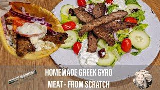 Authentic HOMEMADE Greek Gyro Meat! Step by Step Recipe for Lamb and Beef Gyro at HOME!