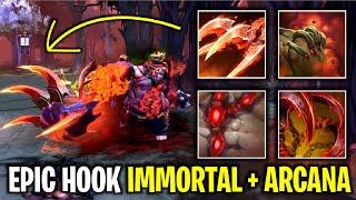 EPIC PUDGE ARCANA + IMMORTAL HOOK NEW SET 7.26 | Dota 2