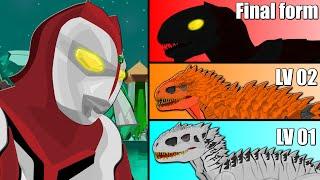 10)Ultraman+Indominus rex