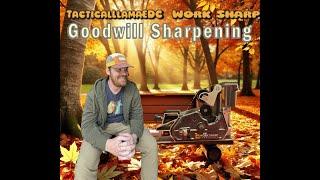 Knife Sharpening LIVE with Tactical Llama EDC