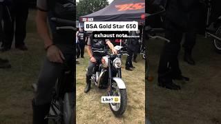 BSA Gold Star 650 exhaust note  India launch on August 15th! #bsagoldstar #goldstar #goldstar650