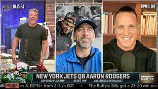 The Pat McAfee Show Live | Aaron Rodgers Tuesday October 15th 2024