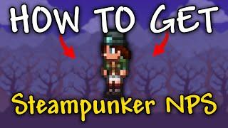 How to Get Steampunker NPC in Terraria | Steampunker Terraria