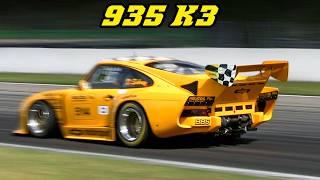 PORSCHE 935 K3 | BIG FLAMES, TURBO SOUNDS & FLYBYS | 2024 Racing