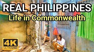 THE OTHER STREET of COMMONWEALTH | UNSEEN WALK TOUR at Commonwealth Residence Philippines [4K] 