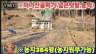 ※마니산골짜기(텃밭넓은농막)※강화도토지 강화도땅 강화도부동산 강화도농막 강화도농가주택 강화도전원주택 김포토지 강화농지 부성부동산Tv