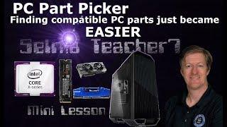 Finding compatible PC Parts with pcpartpicker