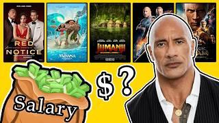  Dwayne Johnson's Paycheck for Every Movie He Ever Made | Hits & Flops