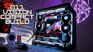 O11 Vision Compact Build Complete Step-by-Step Guide on How To Build a Gaming PC 9800x3D + RTX 5080