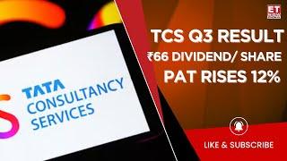 TCS Q3 Result Breaking: Net Profit Rises 12% to Rs 12,380 Crore, Beats Estimates | Business News