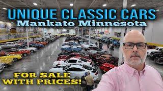 CLASSIC CARS FOR SALE !! Unique Classic Cars Lot Walk August 2024 - muscle cars - street rods